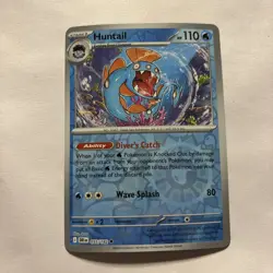 Huntail 55/182 Pokemon TCG Sv10: Destined Rivals Reverse Holo - Image 1