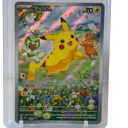 Pokemon Pikachu TCG SVP088 Scarlet Violet Black Star Full Art Promo NM Free Ship - Image 1
