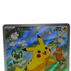 Pokemon Pikachu TCG SVP088 Scarlet Violet Black Star Full Art Promo NM Free Ship - Image 2