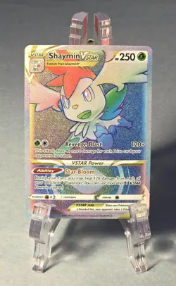 Shaymin VSTAR | Pokemon TCG: Swsh09: Brilliant Stars Holo Secret Rare 173/172 - Image 1