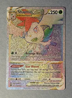 Shaymin VSTAR | Pokemon TCG: Swsh09: Brilliant Stars Holo Secret Rare 173/172 - Image 2