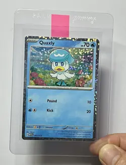 Quaxly 003/015 (LP) Holo Rare Scarlet & Violet: McDonald’s Promo 2024 - Image 3
