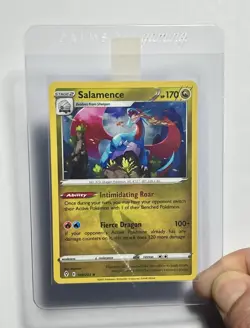 Salamence 109/203 (LP) Holo Rare Sword & Shield: Evolving Skies 2021 Pokemon - Image 3