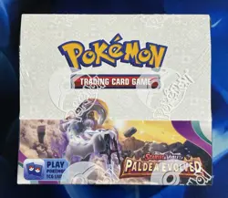 Pokemon 2023 Scarlet & Violet Paldea Evolved Booster Box TCG Nm M - Image 1