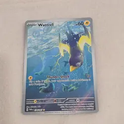 Pokemon TCG Wattrel Scarlet & Violet Twilight Masquerade Holo - Image 2