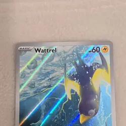 Pokemon TCG Wattrel Scarlet & Violet Twilight Masquerade Holo - Image 3