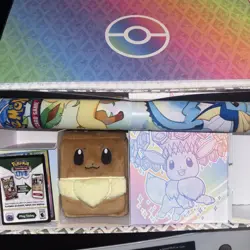 Brand New Pokemon Super Prismatic Evolutions Super Premium Collection Play Mat - Image 1