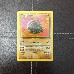 Pokemon TCG - Golem - 36/62 - Fossil - MP/LP Unlimited Uncommon (1999) - Image 1