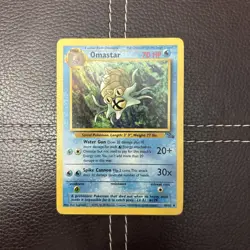 Pokemon TCG - Omastar - 40/62 - Fossil - LP Unlimited Uncommon (1999) - Image 1