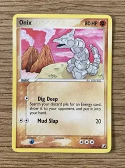 Onix 65/115 Common | EX Unseen Forces | Near Mint | Pokemon TCG - Image 1