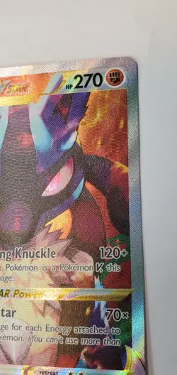 HOLOGRAPHIC FULL ART Lucario VSTAR SWSH291 SWSH Sword Shield Promo Card MINT - Image 3