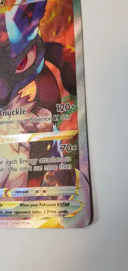 HOLOGRAPHIC FULL ART Lucario VSTAR SWSH291 SWSH Sword Shield Promo Card MINT - Image 4
