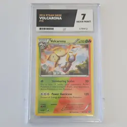 Pokemon Volcarona 15/114 XY Steam Siege Rare Regular Card 2016 English Ace 7 - Image 1