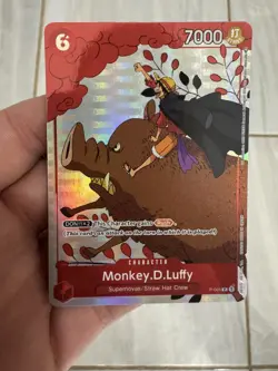 Monkey.D.Luffy (Gift Collection 2023) P-001 One Piece Promotion Cards Foil - Image 1