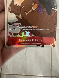 Monkey.D.Luffy (Gift Collection 2023) P-001 One Piece Promotion Cards Foil - Image 3