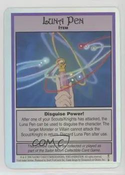 2000 Sailor Moon Collectible Card Game Promos Luna Pen #6 - Image 1