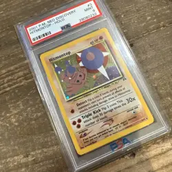 PSA 9 MINT Hitmontop 3/75 Neo Discovery HOLO RARE Pokemon Card 980 - Image 2