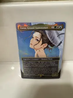 Magic: The Gathering - Yuna, Grand Summoner (Borderless) - WPN & Gateway Promos - Image 1