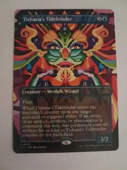 Tishana's Tidebinder Borderless NM/M Magic the Gathering Caverns Of Ixalan MTG - Image 1