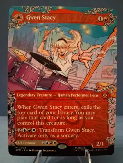 MTG: Spider-Man - Gwen Stacy / Ghost-Spider #0209 - Borderless - Regular - Image 1