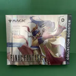 Magic The Gathering Final Fantasy Collector Booster Omega Sealed. - Image 1