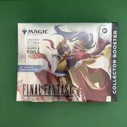 Magic The Gathering Final Fantasy Collector Booster Omega Sealed. - Image 2