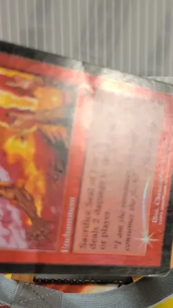 Mtg SEAL OF FIRE FOIL DMG Nemesis 98/143 -Argo- - Image 3