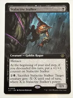 MTG The Lost Caverns of Ixalan Stalactite Stalker Extended Art 0370 NM Rare - Image 1