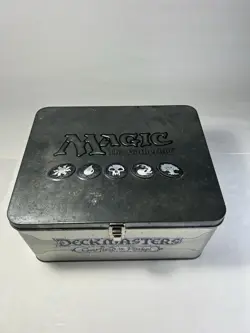 Magic The Gathering Deckmasters Garfield vs Finkel Metal Storage Tin Only - Image 2