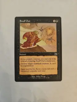 Mtg Mercadian Masques Snuff Out (Never Played) - Image 1