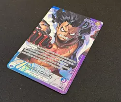 Monkey.D.Luffy (040) (Alternate Art) OP11-040 A Fist of Divine Speed Foil NM - Image 3