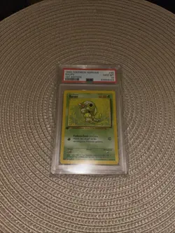 Pokemon GERMAN PSA 10 RAUPY 1st EDITION base SET 45/102 GEM MINT 1999 - Image 2