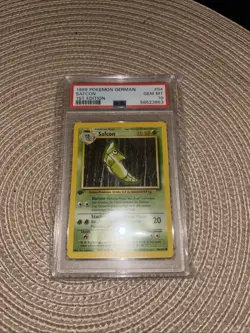Pokemon GERMAN PSA 10 SAFCON 1st EDITION base SET 54/102 GEM MINT 1999 - Image 1
