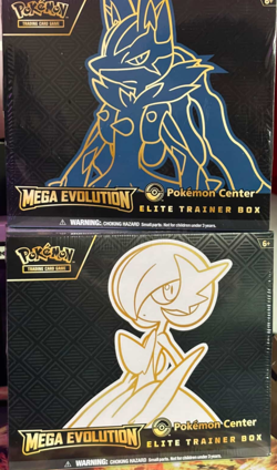 Pokemon Mega Evolution Pokemon Center Elite Trainer Box ETB Set of 2 *SEALED* - Image 1