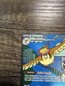 Pokemon (Obsidian Flames) Pidgeot EX 225/197 NM - Image 2