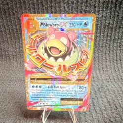 Pokemon M Slowbro EX 27/108 Evolutions Ultra Rare Mega Full Art Holo 220 HP - Image 1