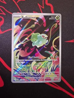 Pokemon Bulbasaur 133/132 Me01 Mega Evolution Holo 80HP English - Image 1