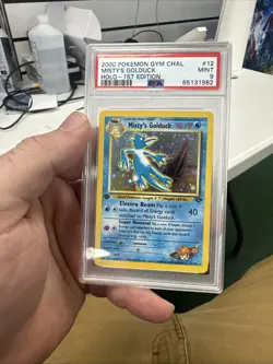 💧 PSA 9 MINT - Misty’s Golduck Holo #12 1st Edition | 2000 Pokemon Gym Challeng - Image 1