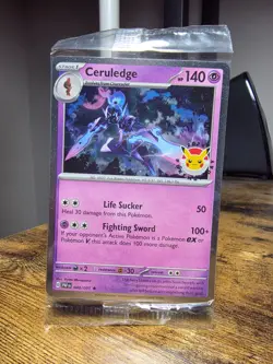 Ceruledge - (Pokemon Day 2024) (Cosmos Holo) Holo Promo 040/091 NM SEALED - Image 1