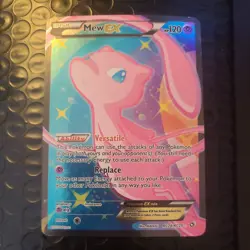 Pokemon Mew EX Full Art RC24/RC25 Legendary Treasures - Radiant Collection -Holo - Image 1