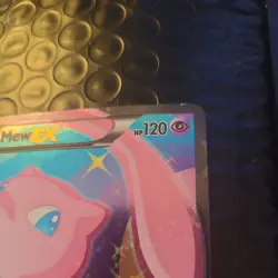Pokemon Mew EX Full Art RC24/RC25 Legendary Treasures - Radiant Collection -Holo - Image 2