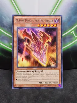 Yugioh Meteor Dragon Red-Eyes Impact INOV-EN028 Rare NM - Image 1