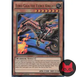 Yugioh Lord Gaia the Fierce Knight MVP1-EN050 Ultra Rare 1st Edition NM - Image 1