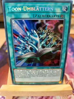 Toon-Umblattern BLCR-DE068 Secret Rare Deutsch NM YUGIOH - Image 1