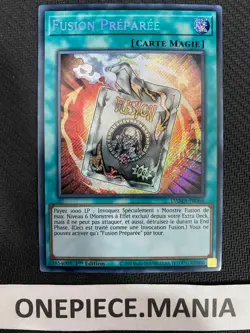 Carte Yu-Gi-Oh! Fusion Preparee DAMA-FR066 1st Secrete Rare - Image 1