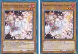 Yu-Gi-Oh! 2x Floraison de Cendres et Joyeux Printemps SDSB-FR019 SDCB-FR014 NEUF - Image 1