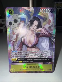 Boa Hancock Alt Art OP14-112 SR The Azure Sea’s Seven English One Piece TCG NM - Image 1