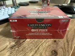 One Piece Carrying On His Will OP-13 English Booster Box Factory Sealed - Bandai - Image 2