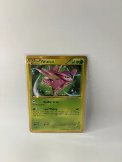 Pokemon TCG Virizion Plasma Blast Secret Rare Card 103/101 LP - Image 1