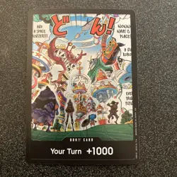 One Piece The Azure Sea’s Seven OP14 Egghead Don Card English Foil Rare - Image 1